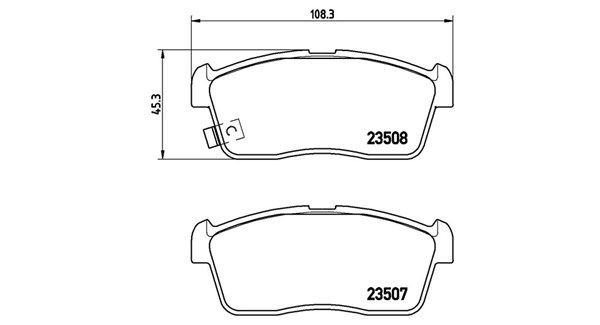 MAGNETI MARELLI Комплект тормозных колодок, дисковый тормоз 363700479020